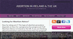 Desktop Screenshot of abortionadvice.ie