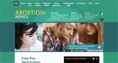 Desktop Screenshot of abortionadvice.net