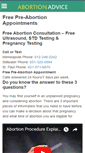 Mobile Screenshot of abortionadvice.net